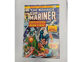 The Savage Sub-Mariner #70, 1st Appearance Piranha, Marvel 1974