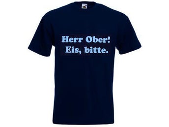 SÄLLSKAPSRESAN 2 - Herr Ober, Eis Bitte! Helt NY T-SHIRT Stl XXL