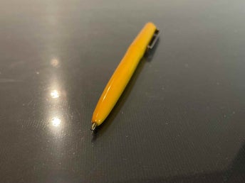 TOPS kulspetspenna äldre - brandgul