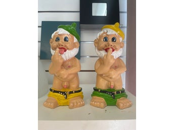 Trädgårdstomtar med attityd, 2-pack