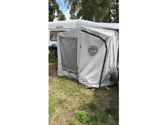Isabella 220 Annex komplett med stålställning – tvättat & impregnerat