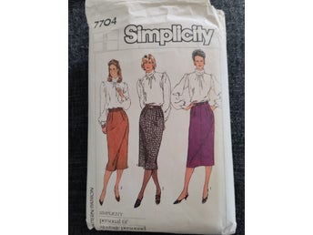 ** Simplicity symönster. från US, klippt (komplett), US size 14 **