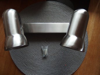 Vägglampa, Spotlight, Satin Silver sänglampa