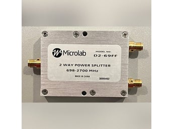 Microlab - 2-way Power splitter - 698-2700MHz - D2-69FF