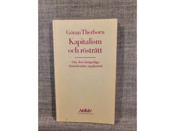 Kapitalism och rösträtt av Göran Therborn, 1980