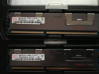 2x Hynix HMT31GR7AFR4C-H9 D7 AB 16GB (2x8GB) PC3-10600R DDR3 Server RAM 