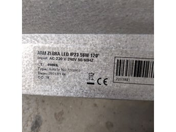 ARM ZEBRA LED IP23 56W 120°
