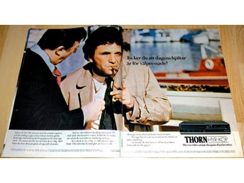 THORN - HYR-KÖP VIDEO, STOR TIDNINGSANNONS, AD 1987