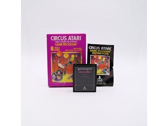 Circus Atari Game 8 Komplett till Atari 2600