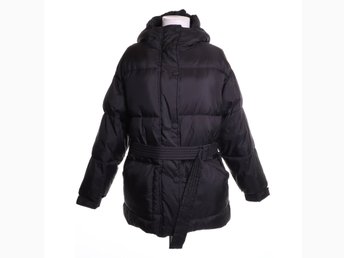 NLY Trend, Vinterjacka, Strl: 32, Belted Puffer Jacket, Svart, Polyester NLY Trend, Vinterjacka, Strl: 32, Belted Puffer Jacket, Svart, Polyester