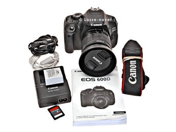 Canon EOS 600D Kit med 18-55 zoom IS III