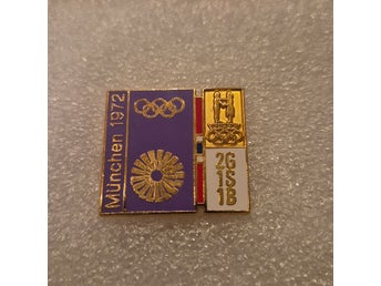 Pins München 1972 antall medaljer til Norge ol