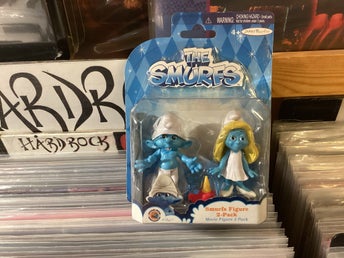 Smurfarna figurset 2-pack Jakks Pacific Oöppnad!