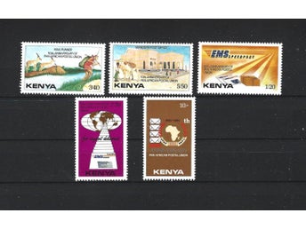 Kenya 1990 Pan-Afrikanska Postunion kommunikation 5v
