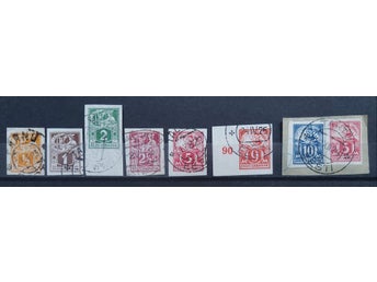 Estland 1922-1924 smed och vävare komplett set odentade fina avbokningar