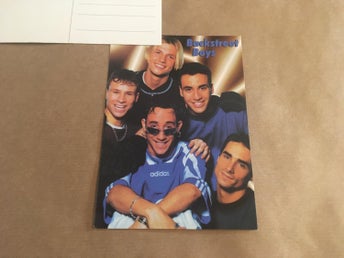 BACKSTREET BOYS - Vykort 1st (LW608) Samlarobjekt