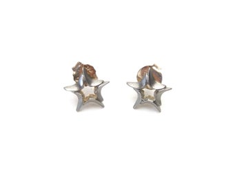 Scrouples sterling silver örhängen stjärna
