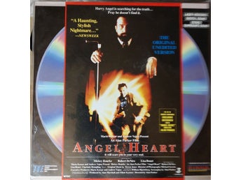 Angel Heart 1987 112 Min Uncut 1-LD LASERDISC NY INPLASTAD PRIS 229 FRAKT 89