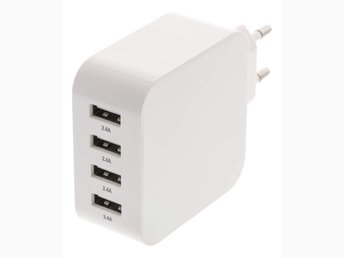 KOPPLA USB laddare med 3 portar vit KOPPLA USB laddare med 3 portar vit