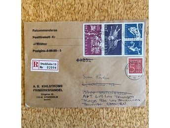 Brev REK Stämplat Saltsjöbaden 15 01 1982
