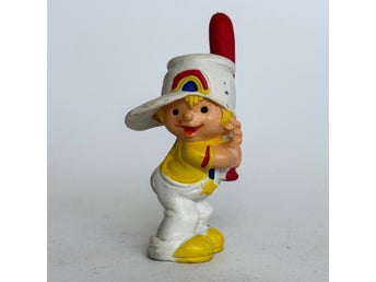 Rainbow Kids | PVC Figur med baseball racket | Wallace Berrie