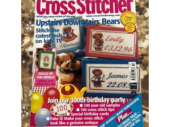 Broderitidning korsstygn cross stitcher