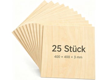 Lindplywood 25st 400x400x3 mm