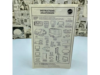 Mattel 2938 Barbie Magic Van instruktioner (1989)