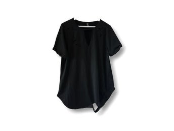 SHEIN Curve svart topp, storlek 1XL