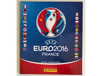 Panini UEFA Euro 2016 Frankrike officiellt sticker-album