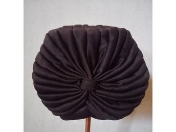 Turban 70-tal mörkbrun