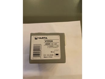 10 ST VARTA V23GA Batterier