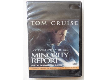 DVD Minority Report med Tom Cruise