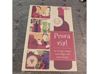 Prova vin! – Vinspel från Tactic – Nytt & oöppnat/inplastat