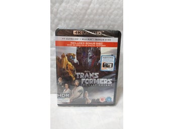 Transformers The Last Knight 4k Ultra HD Oöppnad & Inplastad