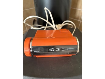 RETRO 70-tals väckarklocka (ORANGE)