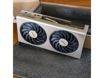 Vackert guldigt MSI Radeon RX 5700 Evoke GP OC 8GB
