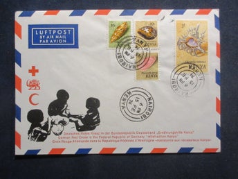 ÄLDRE FDC (KENYA 1974) RÖDA KORSET