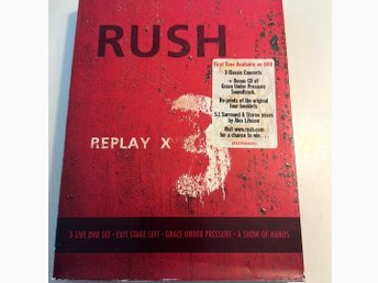 Rush Replay X 3 DVD-set | Köp på Tradera (687990345)