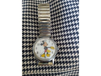 Vintage Mickey Mouse wristband watch