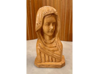 VINTAGE ~Virgin Mary~ HANDSNIDAD I TRÄ