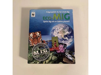 Sällskapsspel - Eco MIG. Spela dig till en bättre planet. Frågespel.
