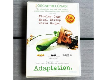 Adaptation (DVD) regi Spike Jonze, med Nicolas Cage, Meryl Streep, Chris Cooper