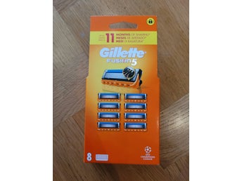 Gillette Fusion5 rakblad - 8-pack (11 månaders rakning)
