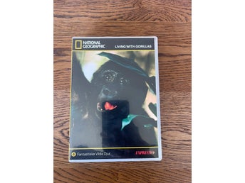 DVD: National Geographic - Living with Gorillas 4 (Fantastiska Vilda Djur)