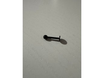 Rostfritt stål Piercing / kroppssmycke [Svart] (6)