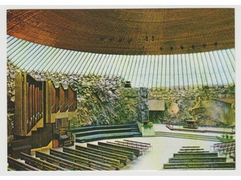HELSINKI Temppeliaukion kirkko ( Helsingfors Tempelplatsens kyrka )
