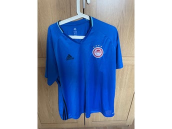 Adidas blå fotbollströja, storlek 2XL