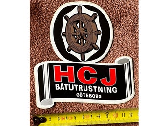 Vintage dekal från HCJ Backaplan GBG 1977