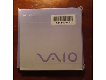 Herstel (Återställnings)cd-rom Sony Vaio